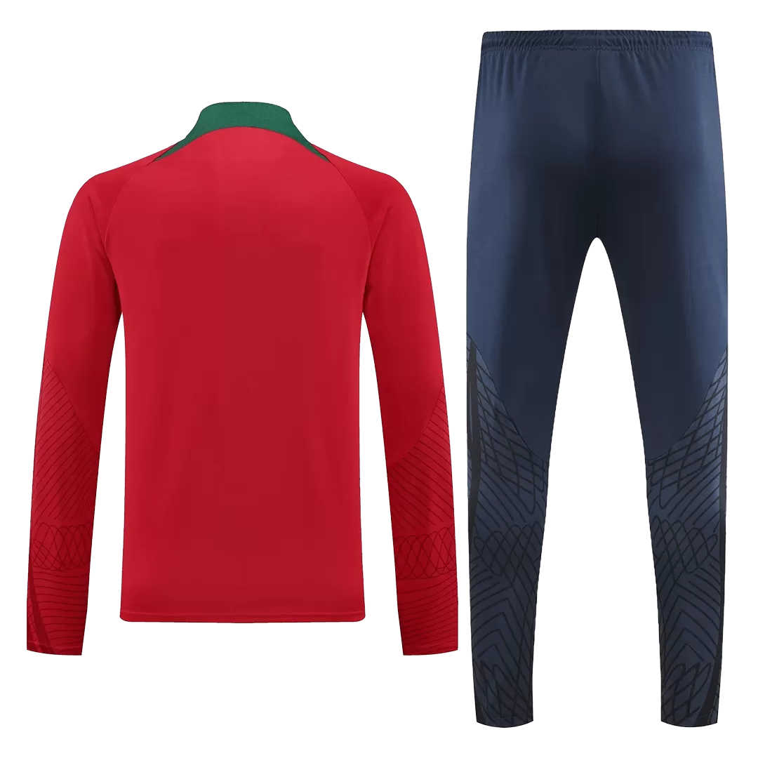 Portugal Zip Tracksuit Red Gogoalshop