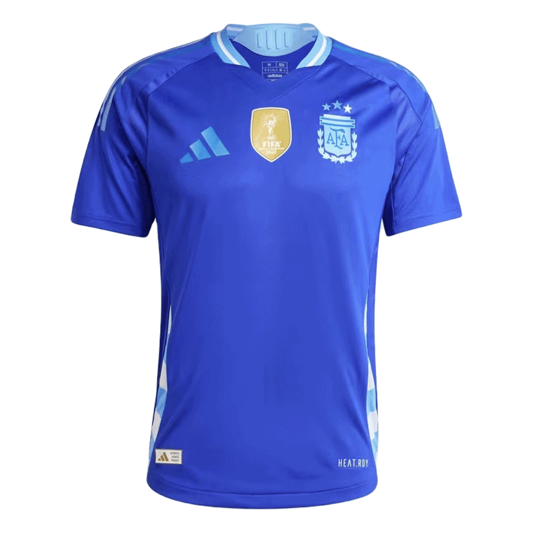 Argentina Away Authentic Soccer Jersey Copa America Gogoalshop