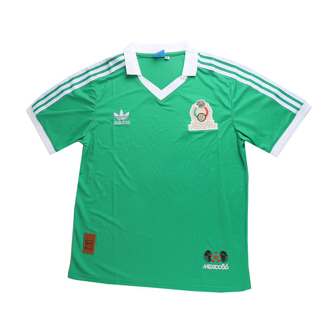 Retro vintage Mexico good jersey World Cup 1986