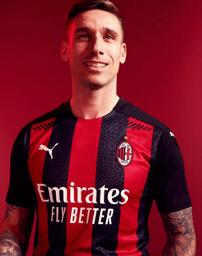 gogoalshop | 20/21 AC Milan Home Black&Red Soccer Jerseys ...