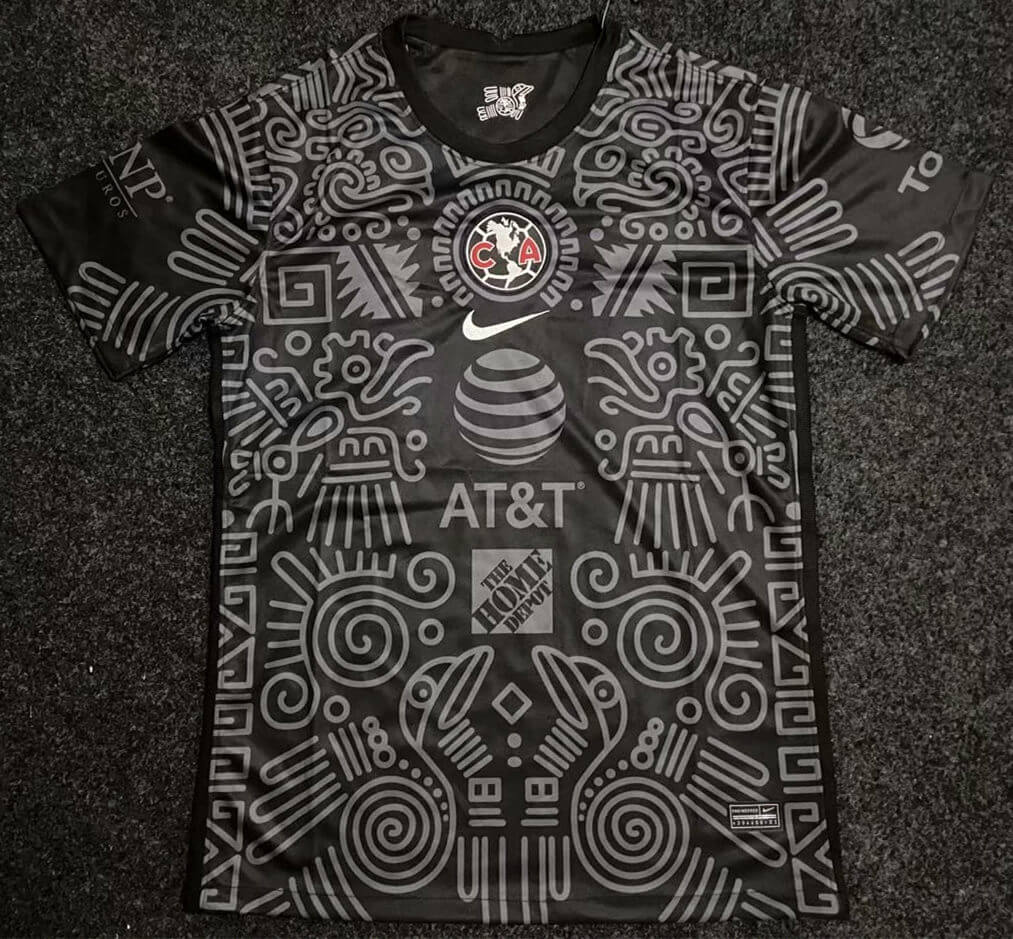 club America pre match jersey