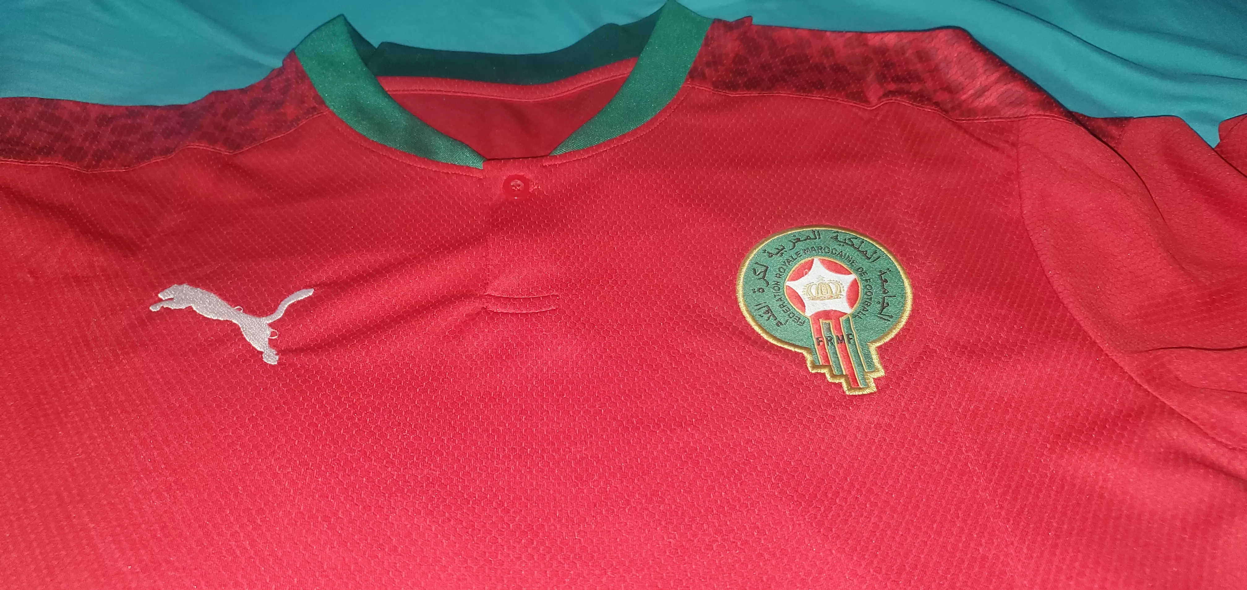 Vintage Soccer Jersey Morocco Home 1998 | Gogoalshop
