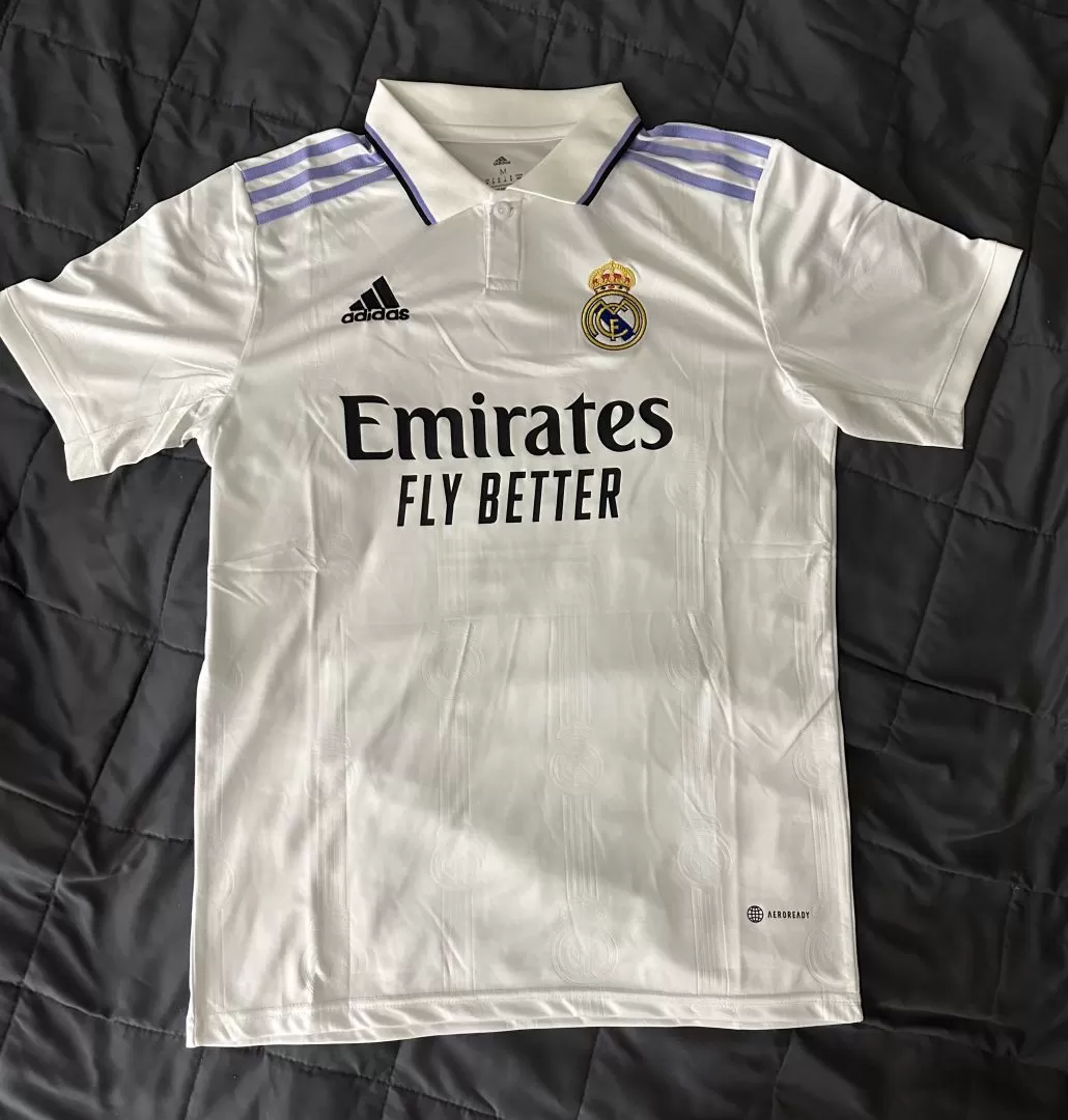 Real Madrid Home UCL White Jersey 22-23 Alaba 4