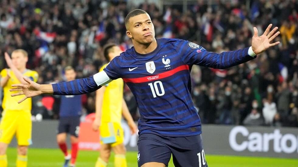 Kylian Mbappé has scored 24 goals for France in 53 matches..jpg