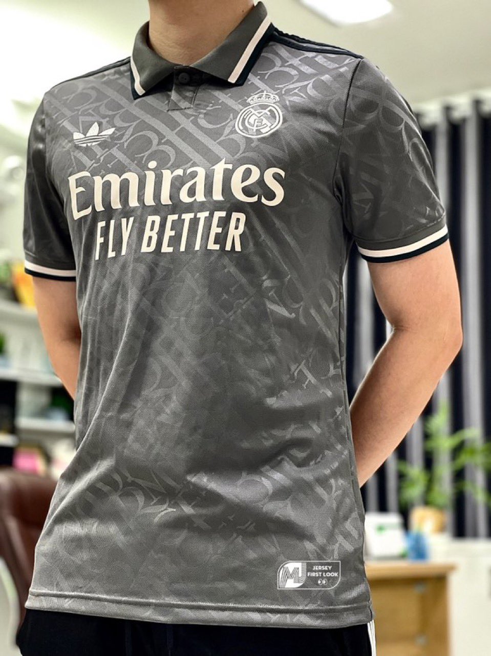 Real madrid gray jersey online