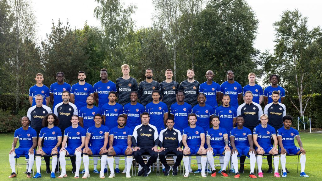 Chelsea F. C. team photo