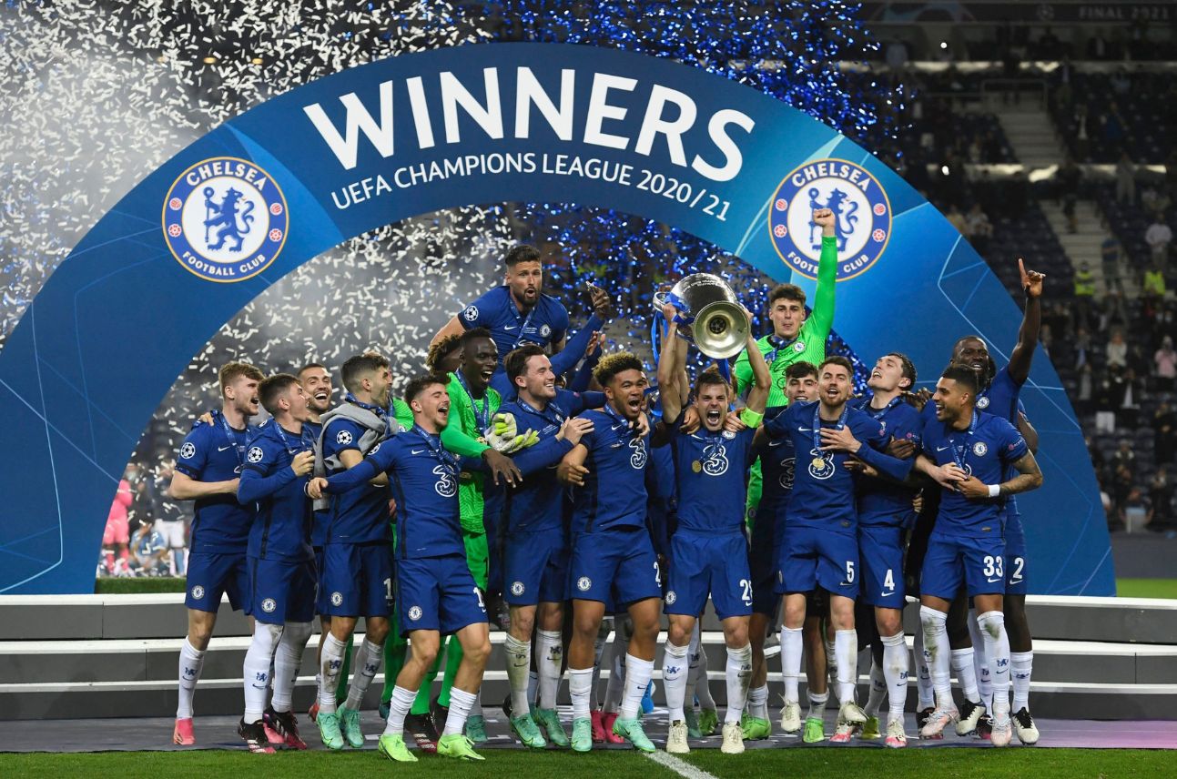 Chelsea is the winner of 2021 UEFA CHAMPIONS LEAGUE