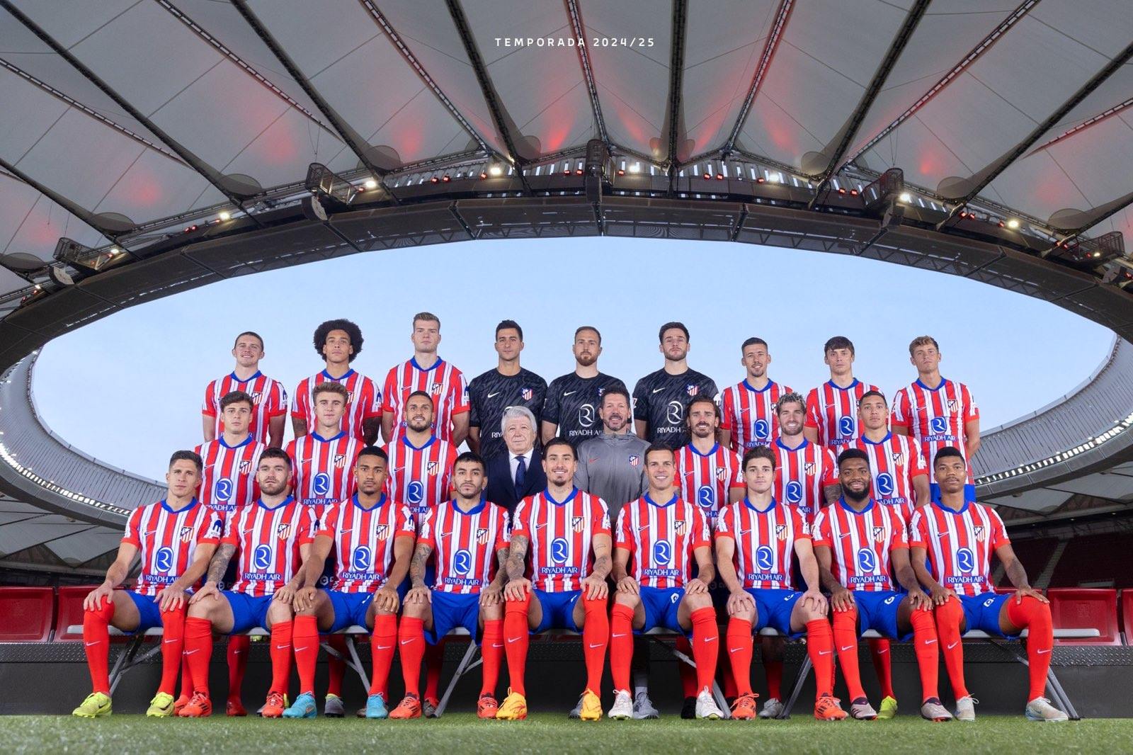 Atletico Madrid official photo 24/25