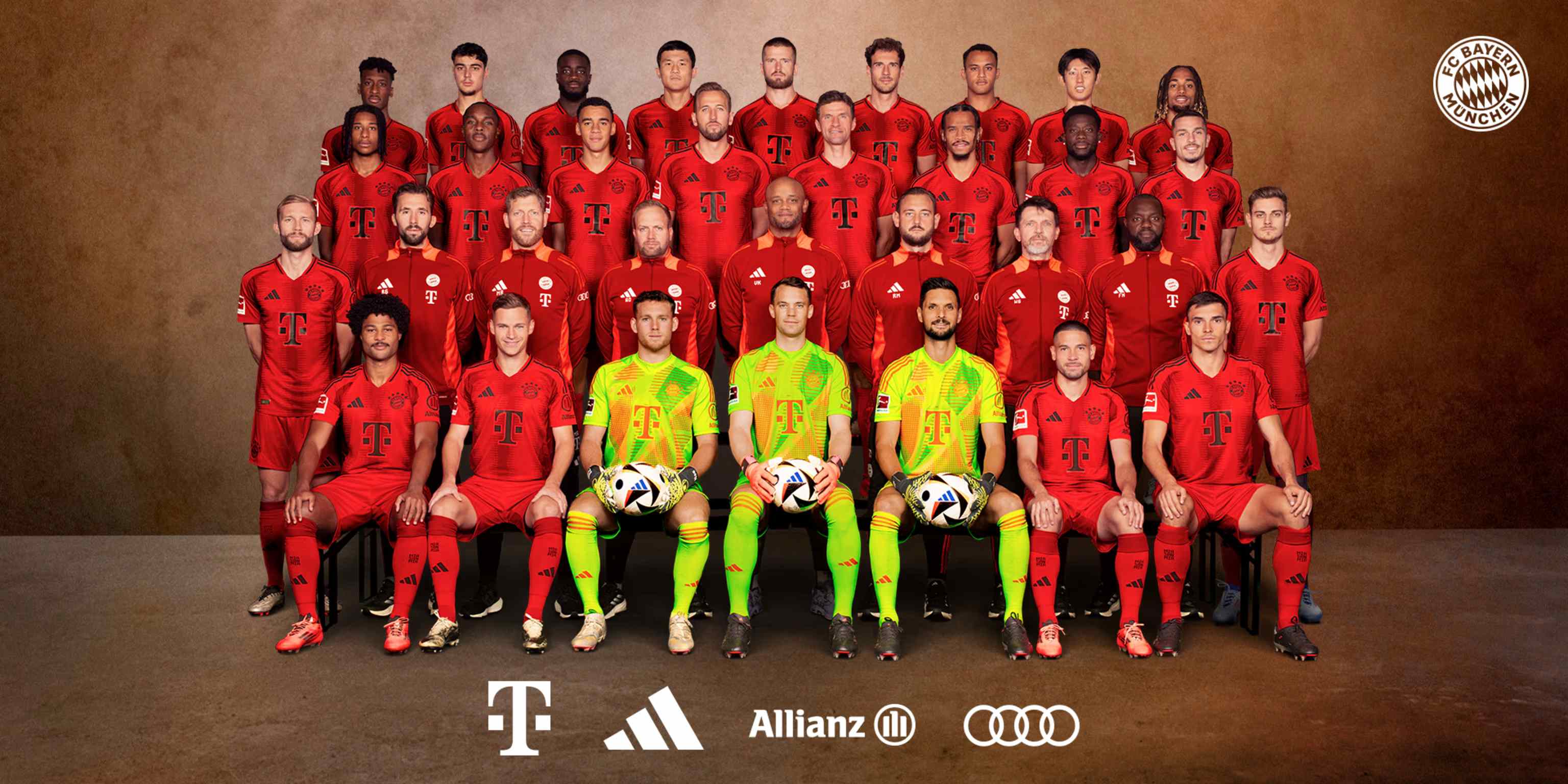 Bayern Munich team photo