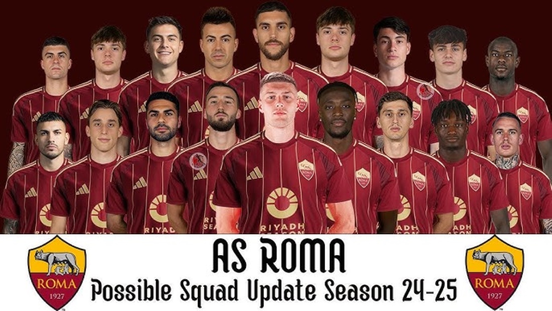 AS Roma team photo 24/25