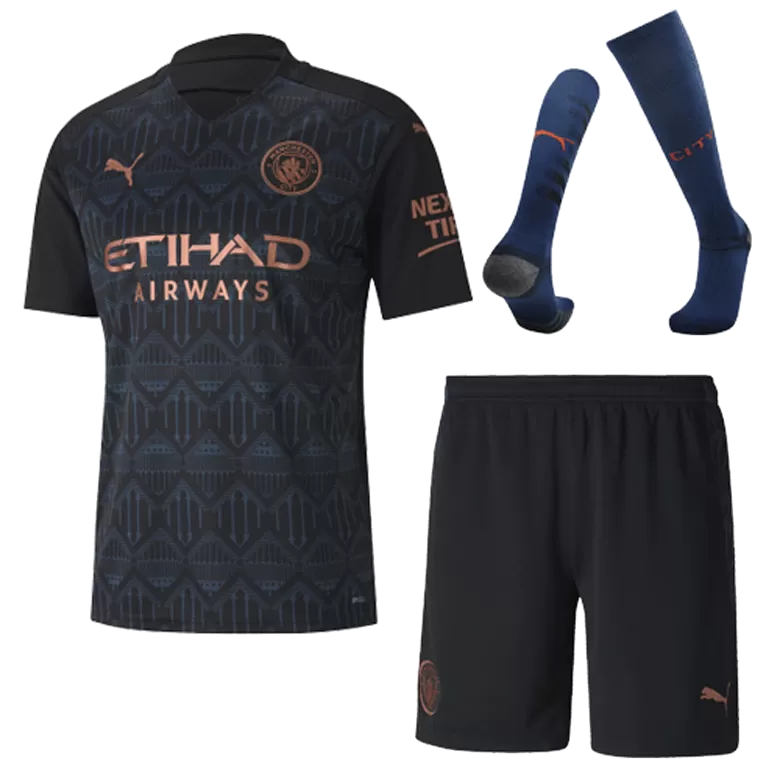 2020/21 Manchester City Away Jersey #47 Foden Small Puma Long Sleeve NEW