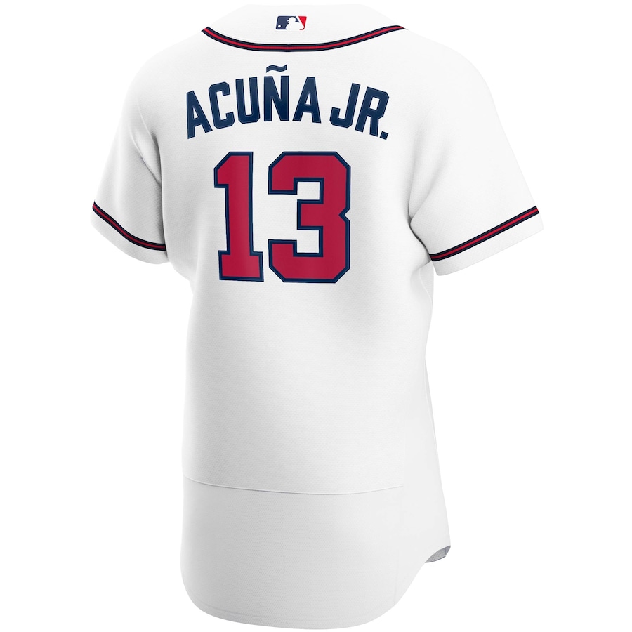 Ronald Acuna Jr. Atlanta Braves Home 2020 Authentic Player Jersey - White