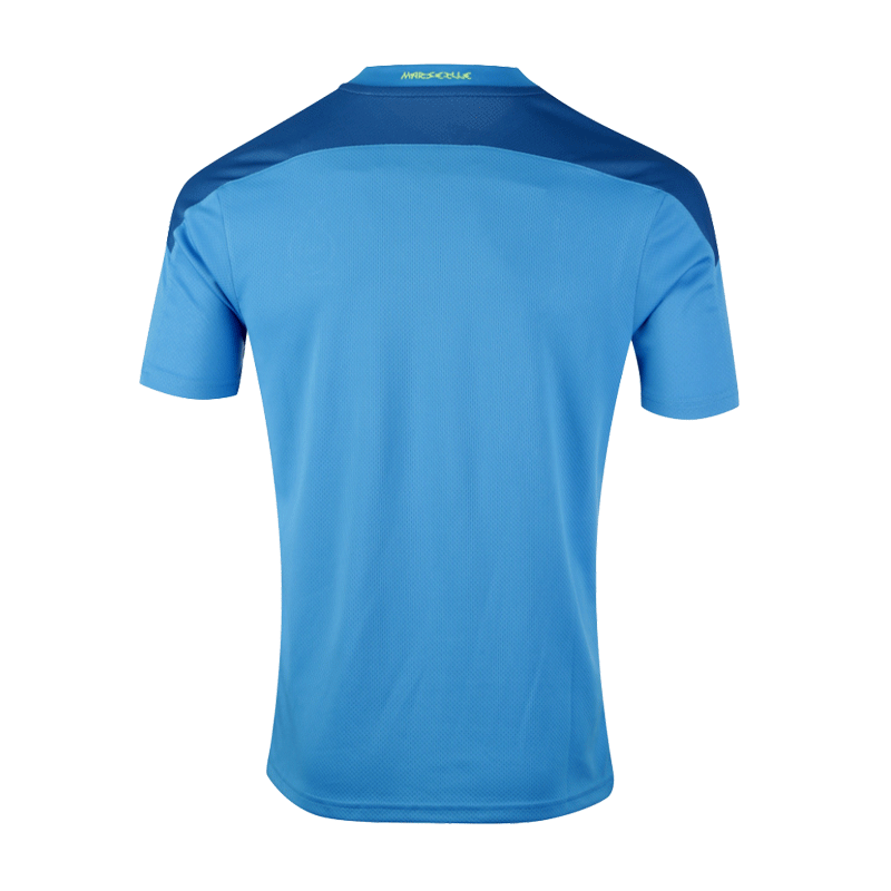 gogoalshop | 20/21 Marseille Third Away Jersey Blue Soccer Jerseys ...