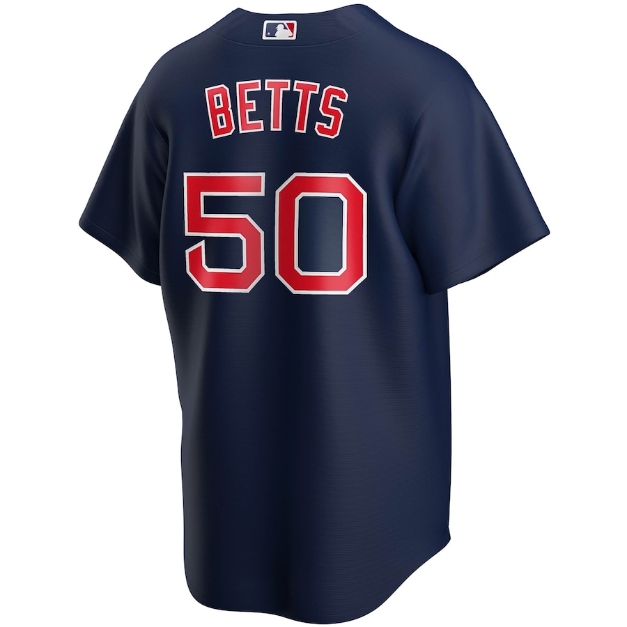 Mookie Betts 50 Boston Red Sox Nike Alternate 2020