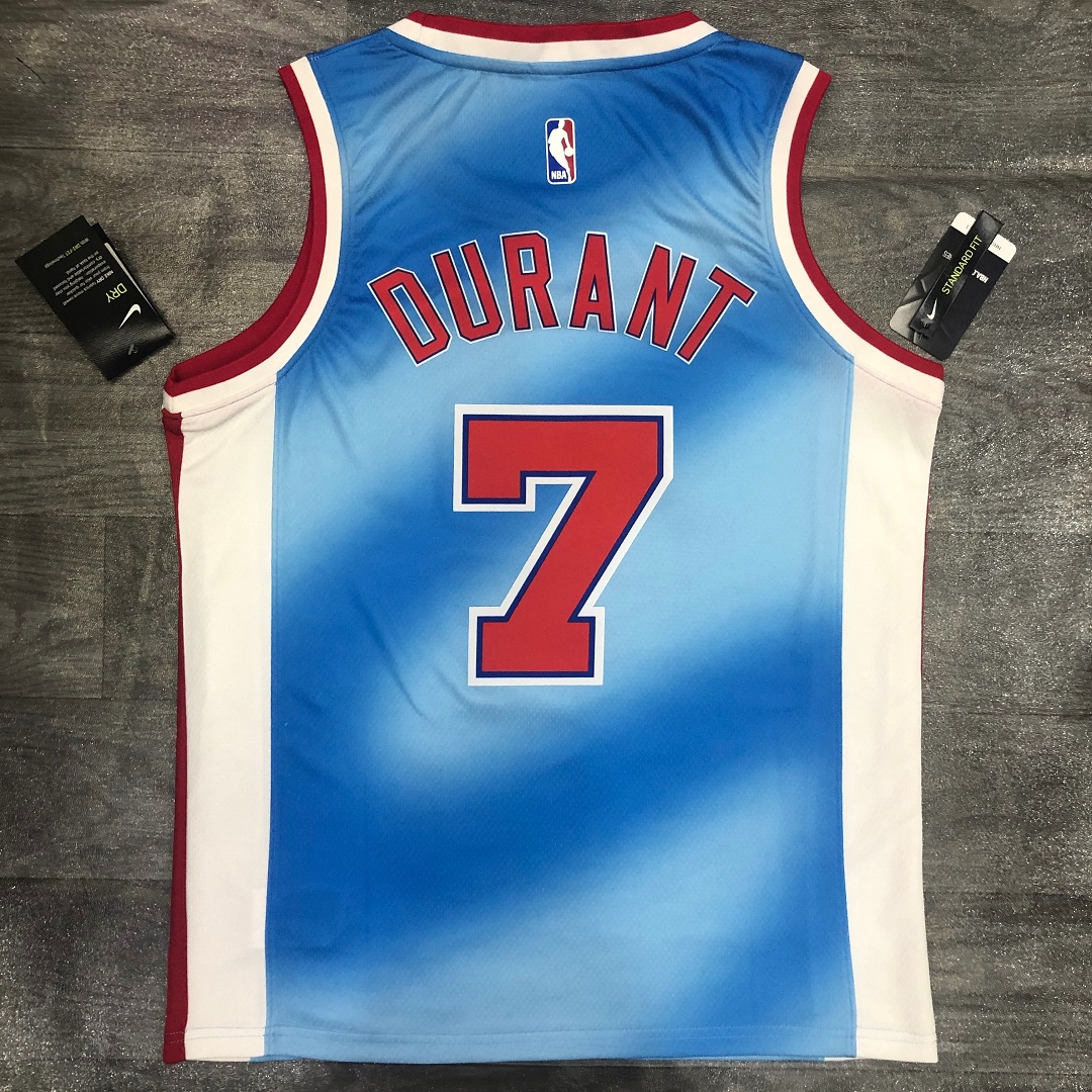 gogoalshop | Men's Brooklyn Nets Kevin Durant Nike Blue ...