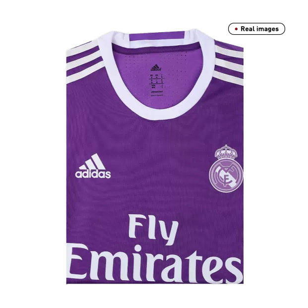 Adidas Real Madrid Mens Away Jersey 2016/17-Purple