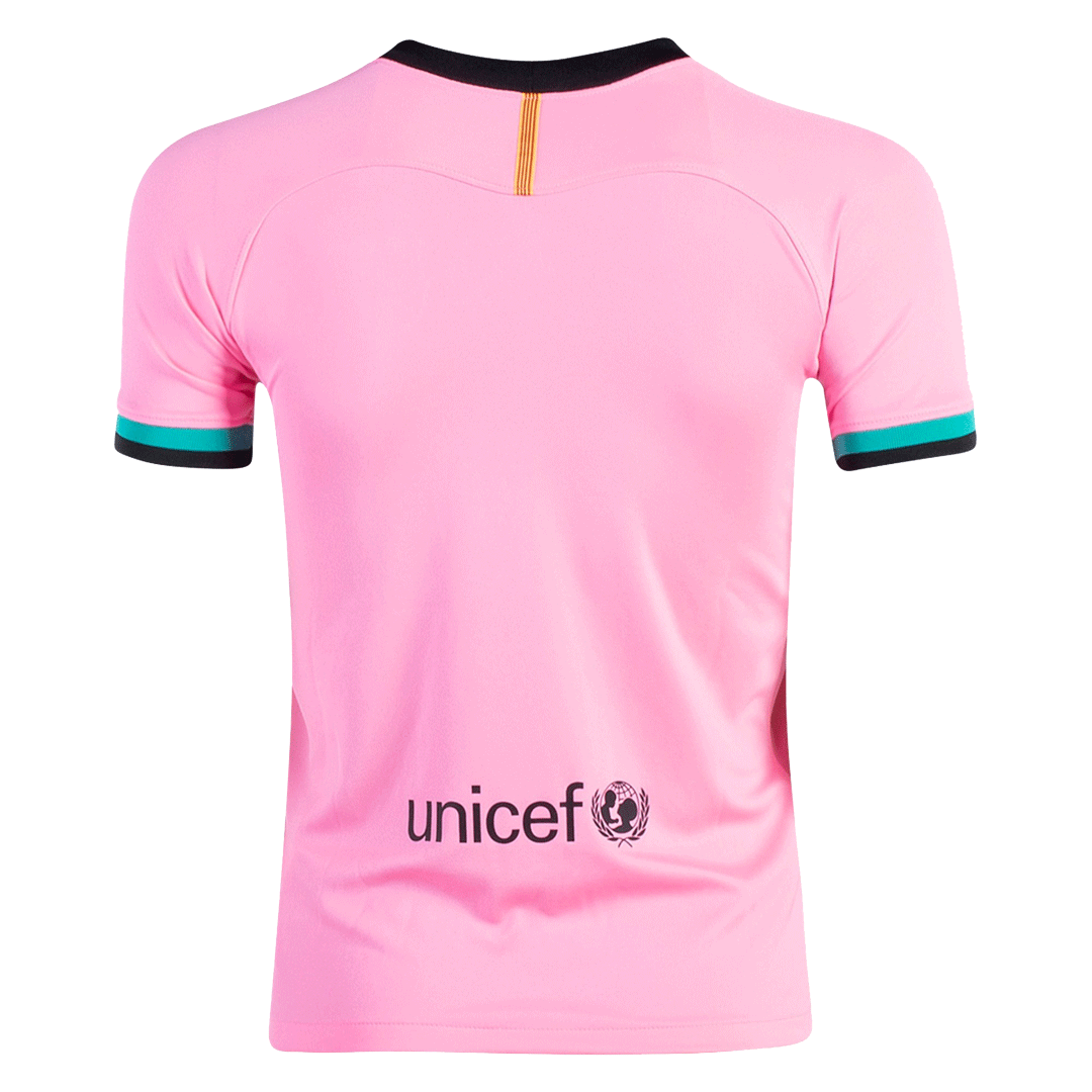 gogoalshop | 20/21 Barcelona Third Away Jersey Pink Soccer Jerseys ...