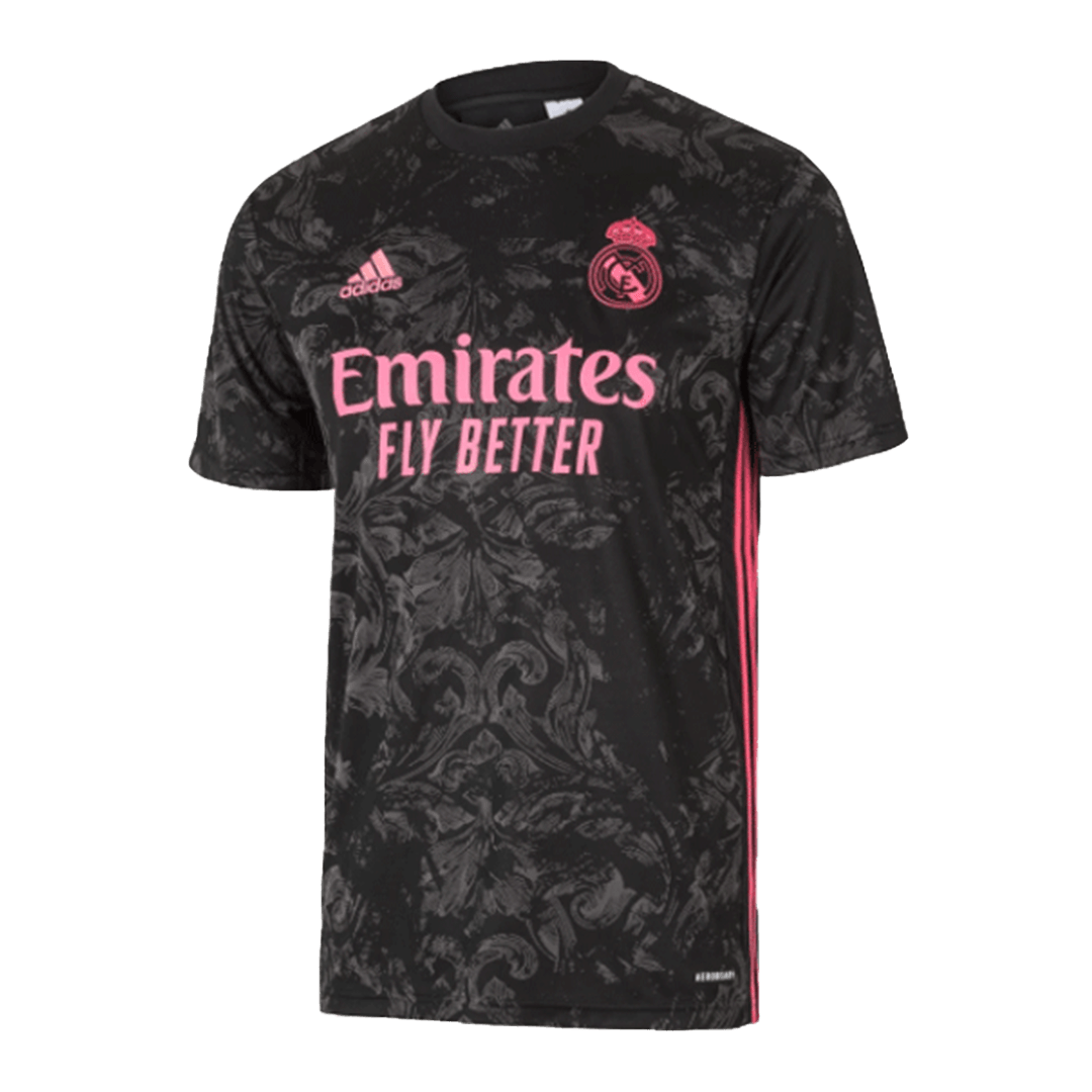 20/21 Real Madrid Third Away Jersey Black Soccer Jerseys