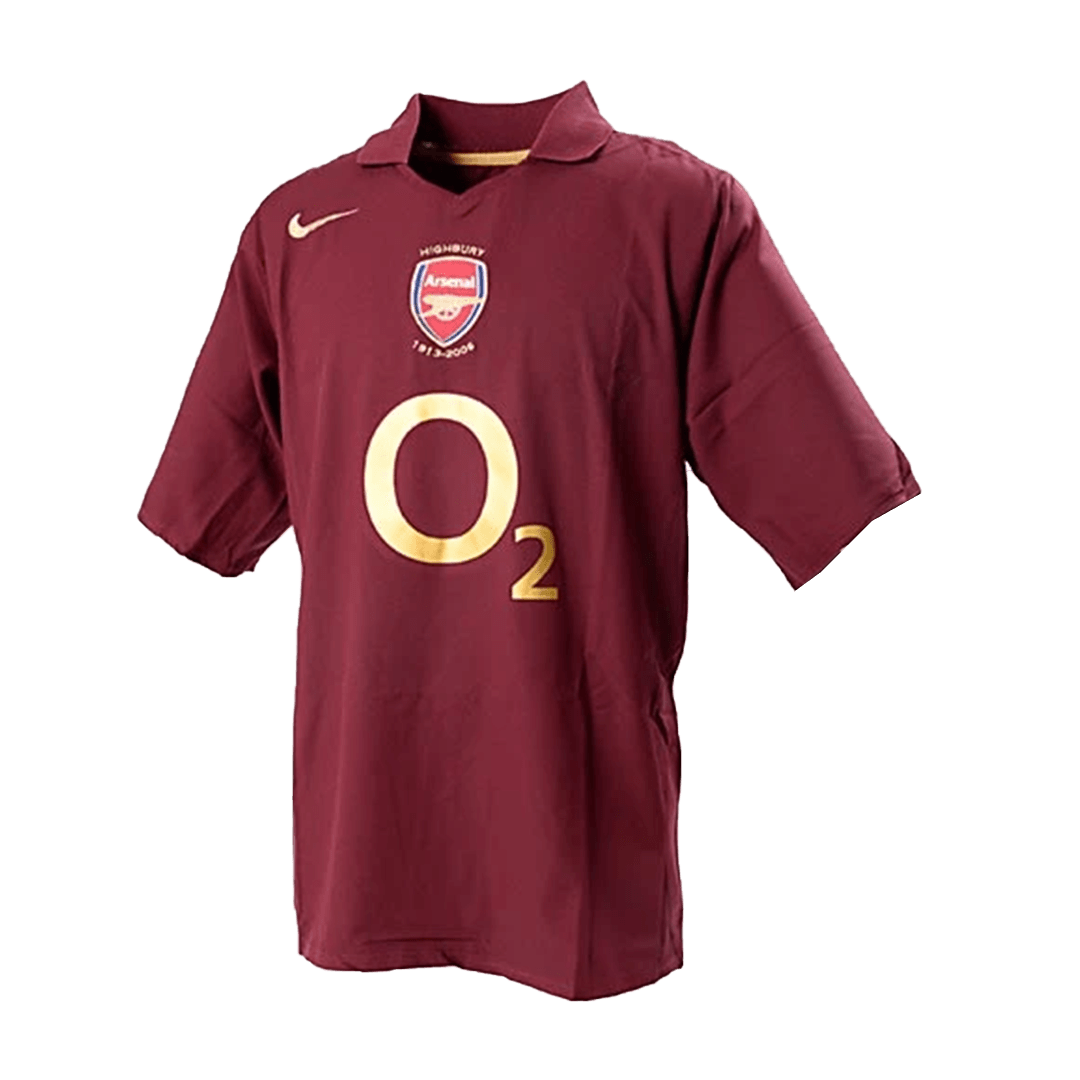 0506 Arsenal Retro Home Soccer Jersey Shirt Arsenal