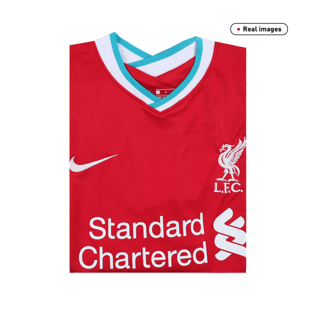 Gogoalshop 2021 Liverpool Home Red Soccer Jerseys Shirt Liverpool