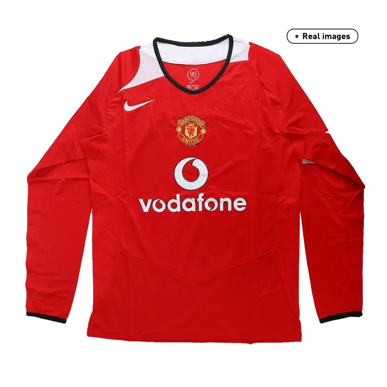 Where To Buy Retro Soccer Jerseys,Best Retro Soccer Jerseys,man u  Size:05-06 home long sleeves