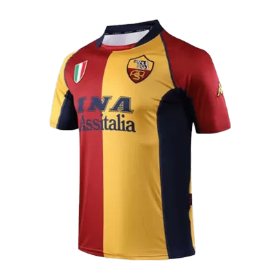 Vintage Soccer Jersey Roma Third Away 2001/02 - gogoalshop