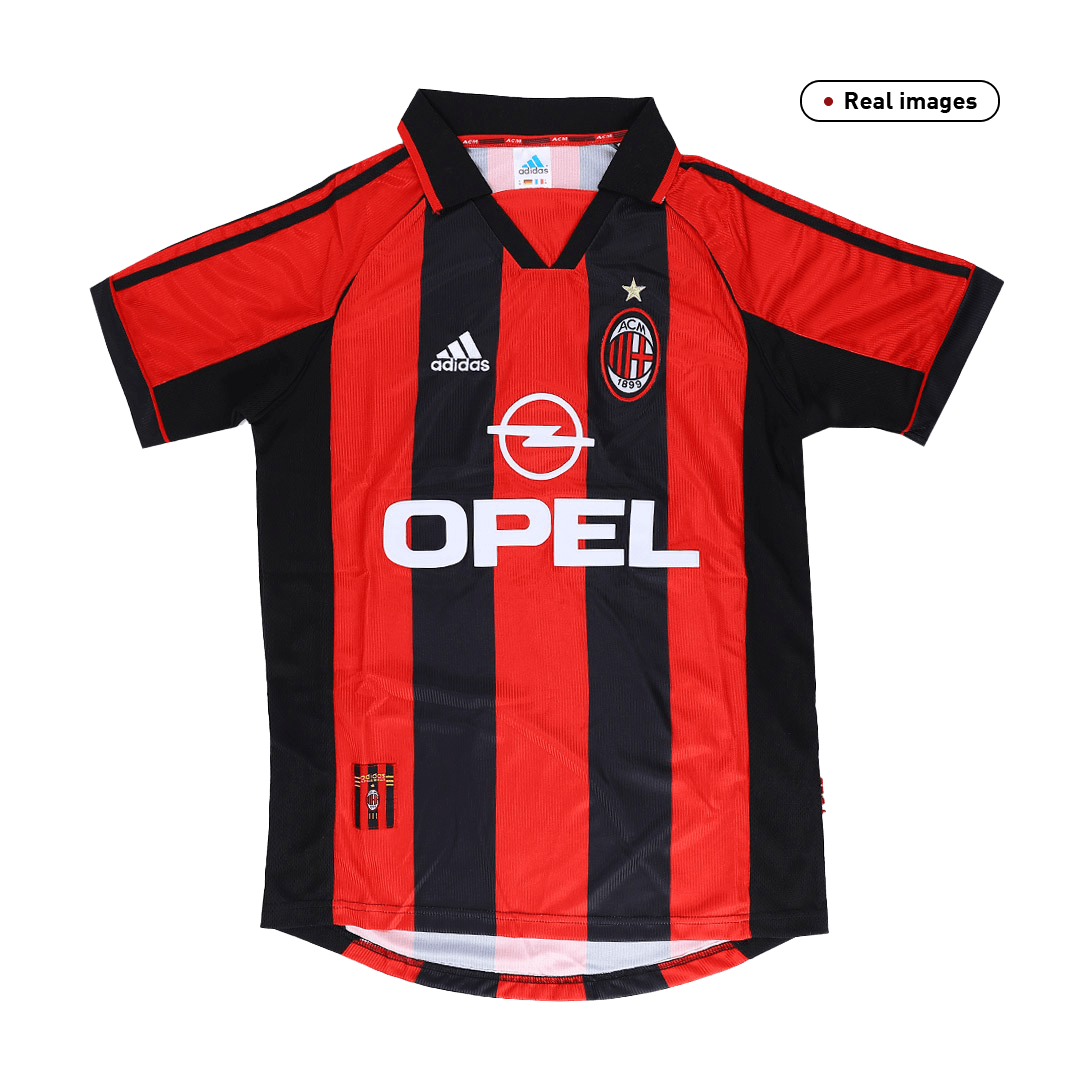 Vintage Soccer Jersey AC Milan Home 1998/00 | Gogoalshop