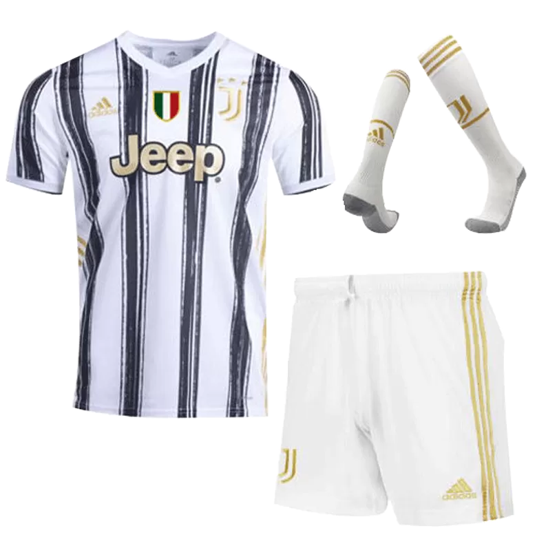 Juventus Home Kids Soccer Jerseys Kit 2020/21 - gogoalshop