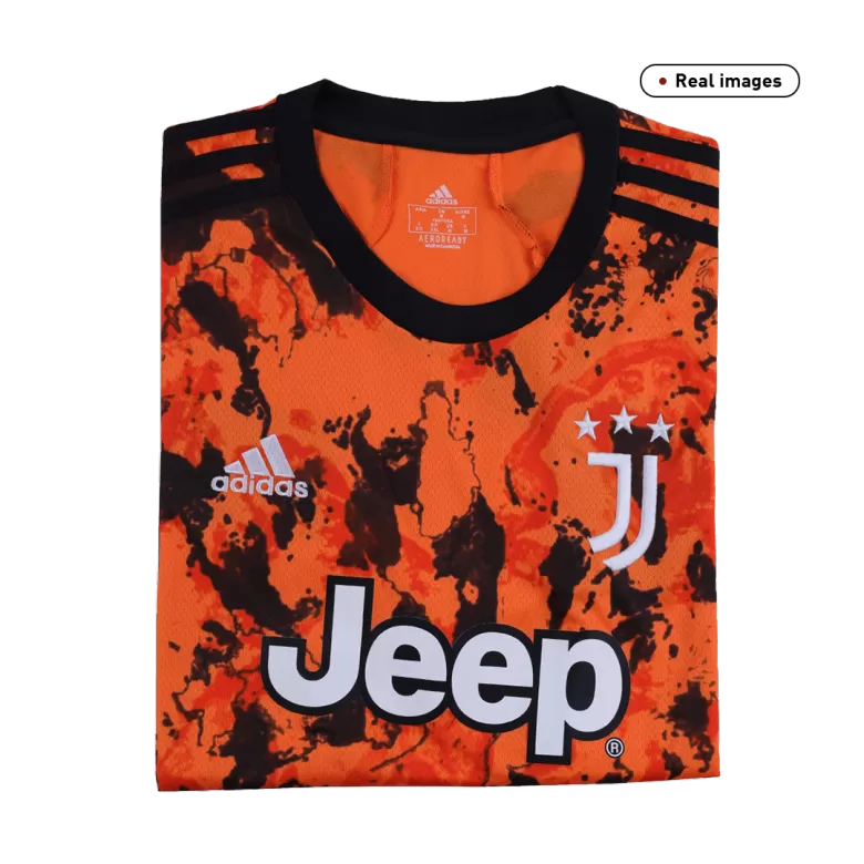 20/21 Juventus Third Away Orange Soccer Jerseys Shirt - Cheap