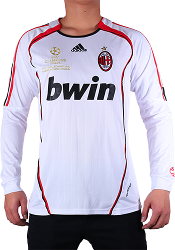 Retro AC Milan Away Long Sleeve Jersey 2006/07 By Adidas | Gogoalshop