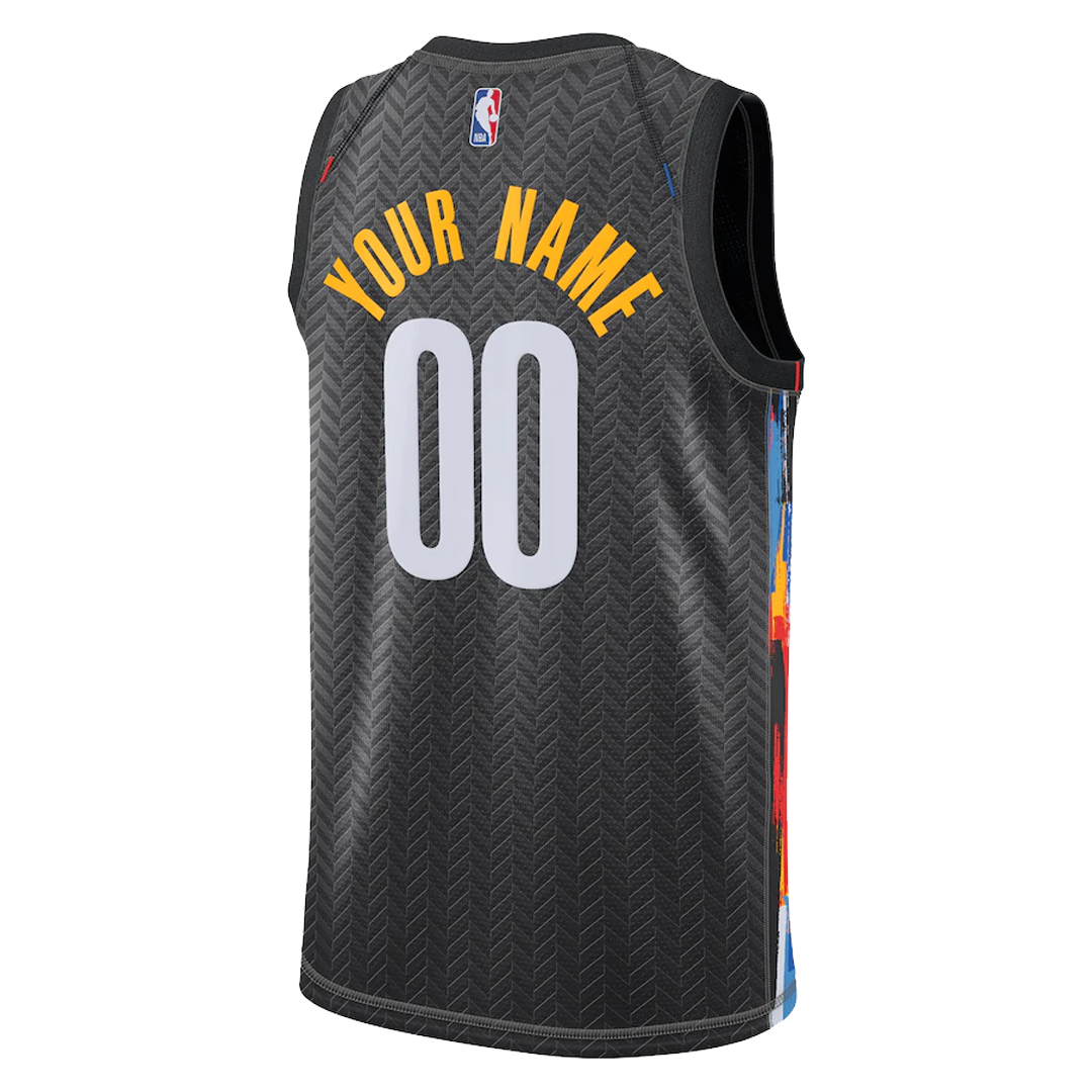 nike nba swingman jersey brooklyn nets city edition