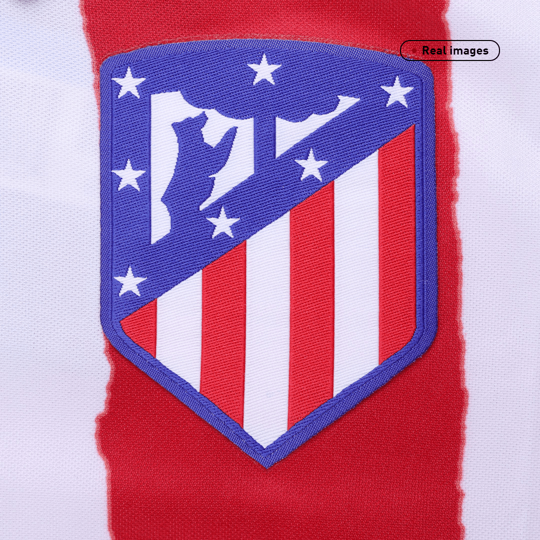 Uni Sport Atletico Madrid 2020/21 Home Suarez #9 Jersey Name Set