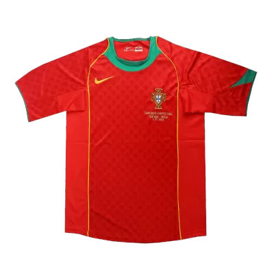 Vintage Soccer Jersey Portugal Home 2004 -Euro Final - gogoalshop