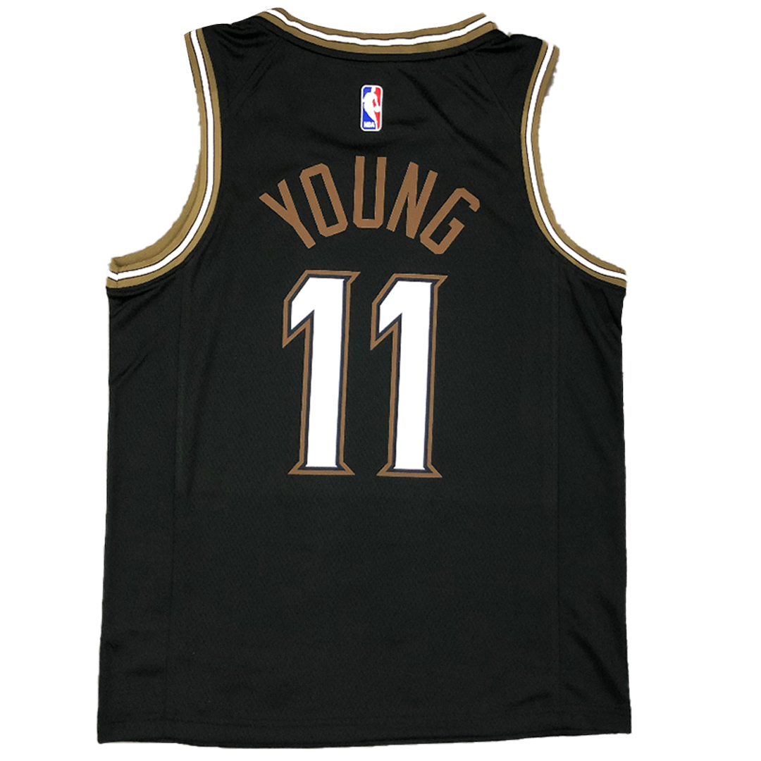 trae young jersey black