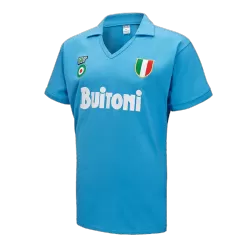 Kids Napoli Soccer Jersey Maradona Ltd Edition Kit(Jersey+Shorts) 2021/22