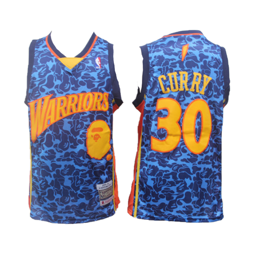 bape warriors jersey