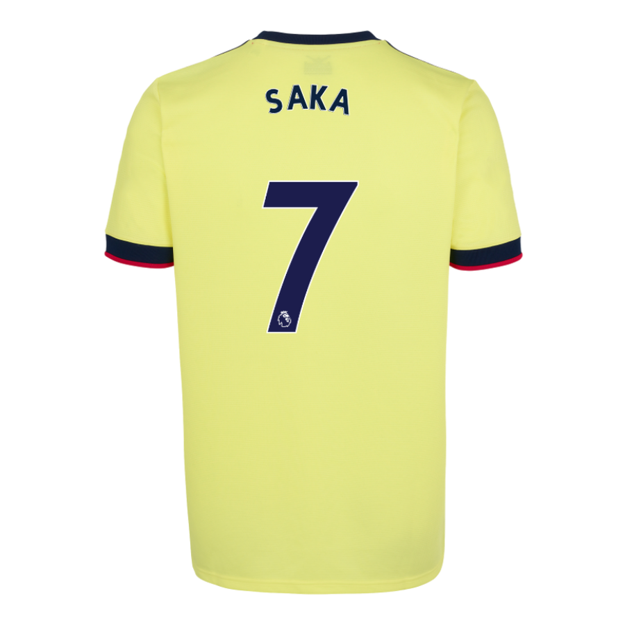 Replica SAKA #7 Arsenal Away Jersey 2021/22 By Adidas | Gogoalshop