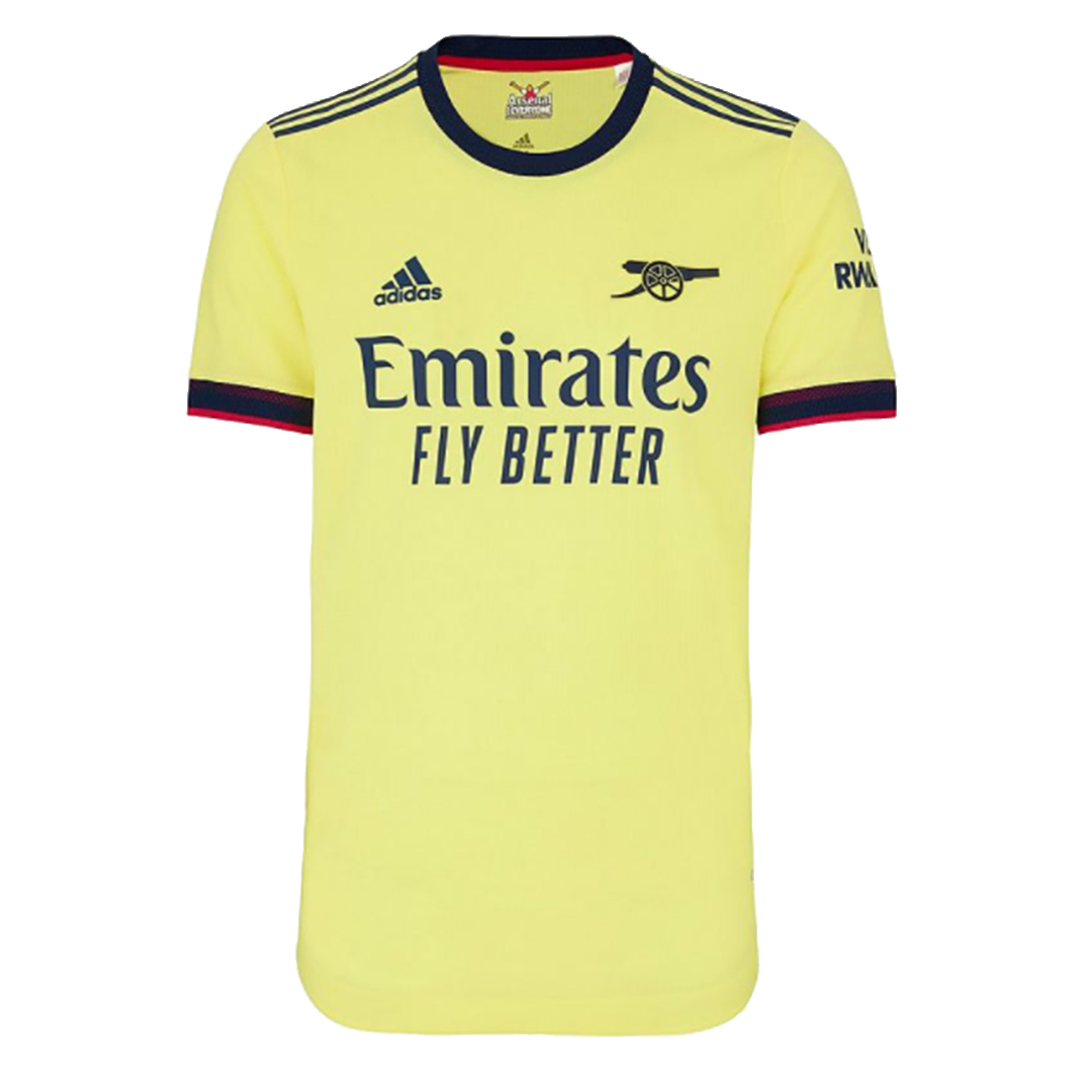 arsenal away authentic jersey