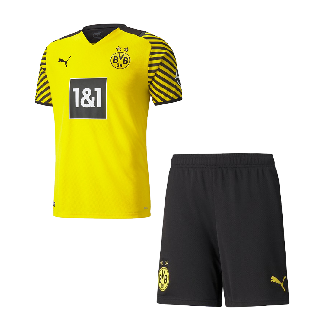 borussia dortmund home shorts