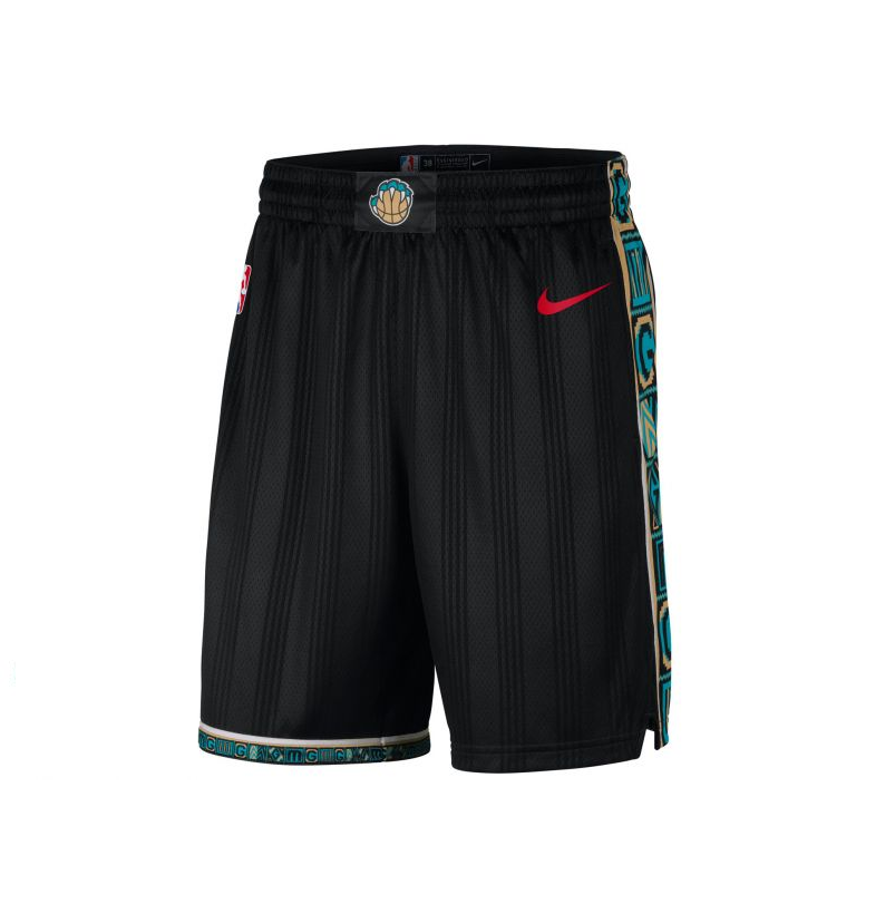 Memphis Grizzlies NBA Shorts 2020/21 By Nike - City Edition | Gogoalshop