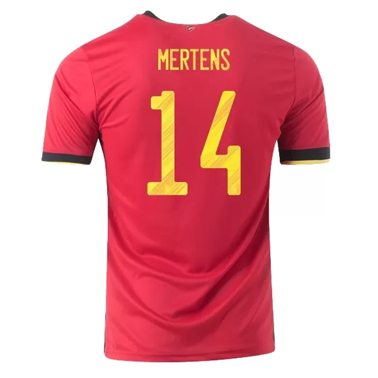Belgium No14 Mertens Away Kid Soccer Country Jersey
