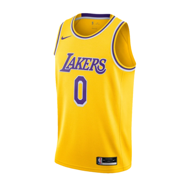 Swingman Russell Westbrook #0 Los Angeles Lakers NBA Jersey 2021 By ...