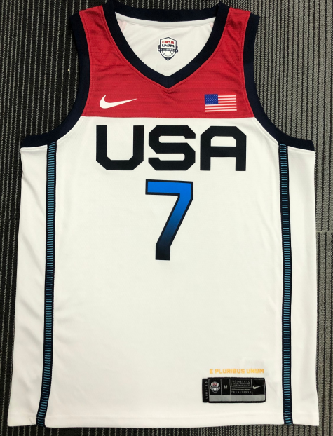 Swingman Kevin Durant 7 U S Men S Basketball Jersey 21 Tokyo Summer Olympics Gogoalshop