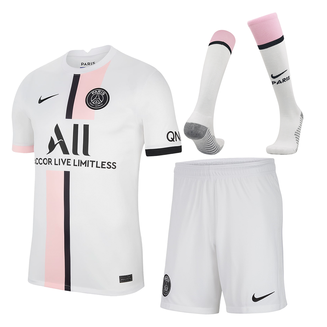 PSG Away Full Kit 2021/22 By Nike  Gogoalshop