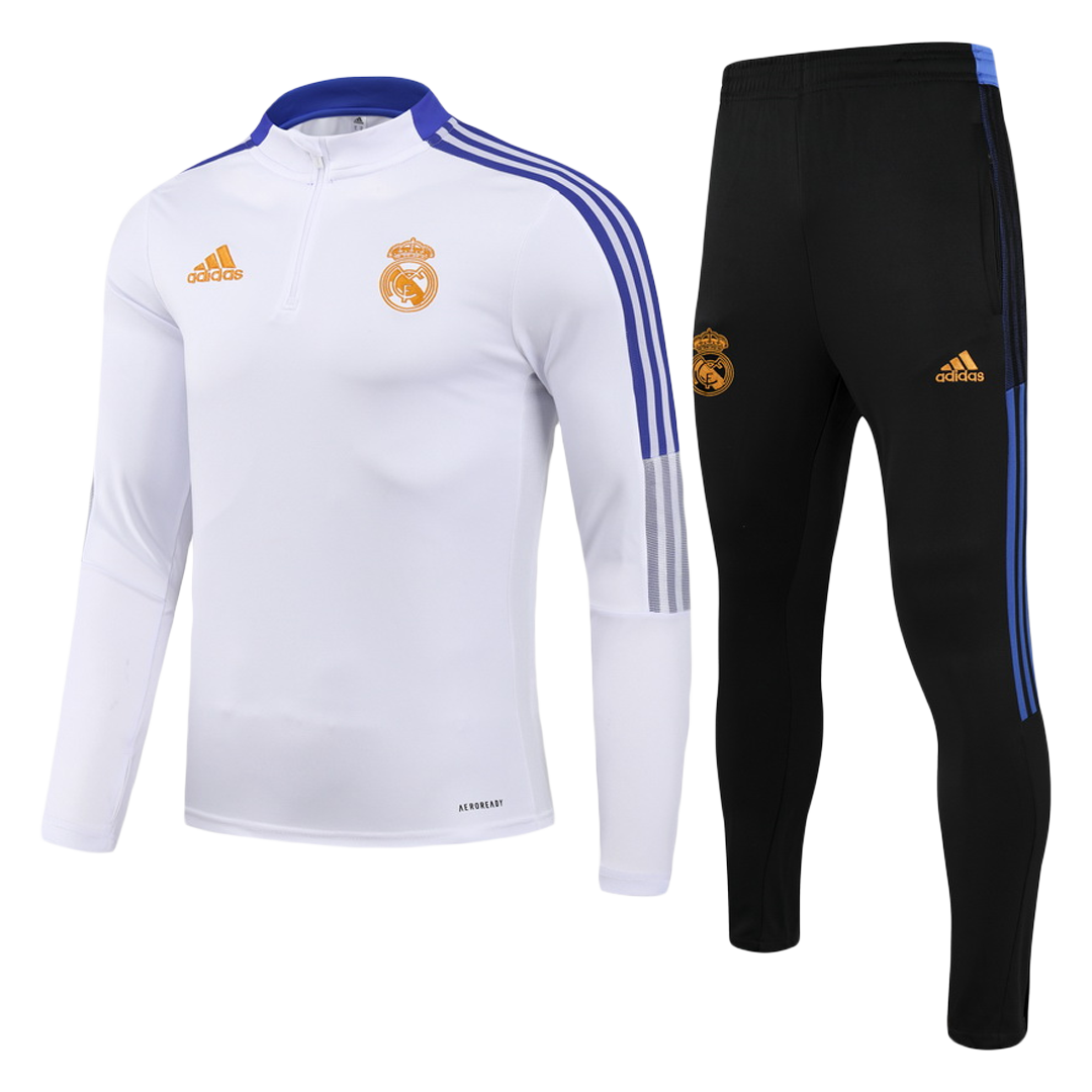 Real Madrid Tracksuit 2021/22 By Adidas Kids | Gogoalshop