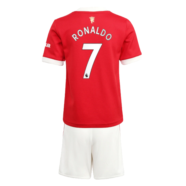 2021/22 Kids adidas Cristiano Ronaldo Manchester United 3rd Jersey -  SoccerPro