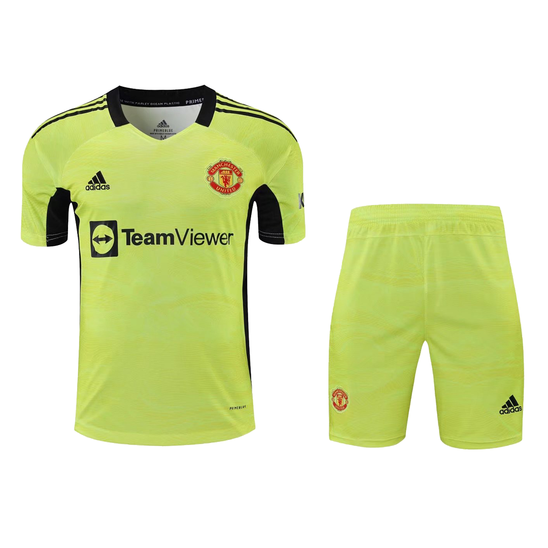 man utd goalkeeper kit short sleeve