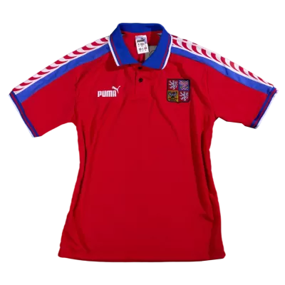 Vintage Soccer Jersey Czech Republic Home 1996 - gogoalshop