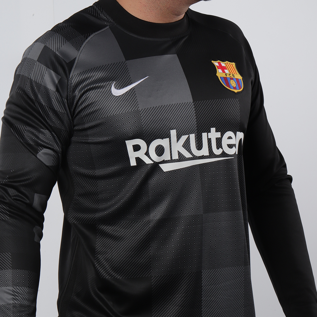 Barcelona Goalkeeper Long Sleeve Jerseys Kit 2021 22 Gogoalshop