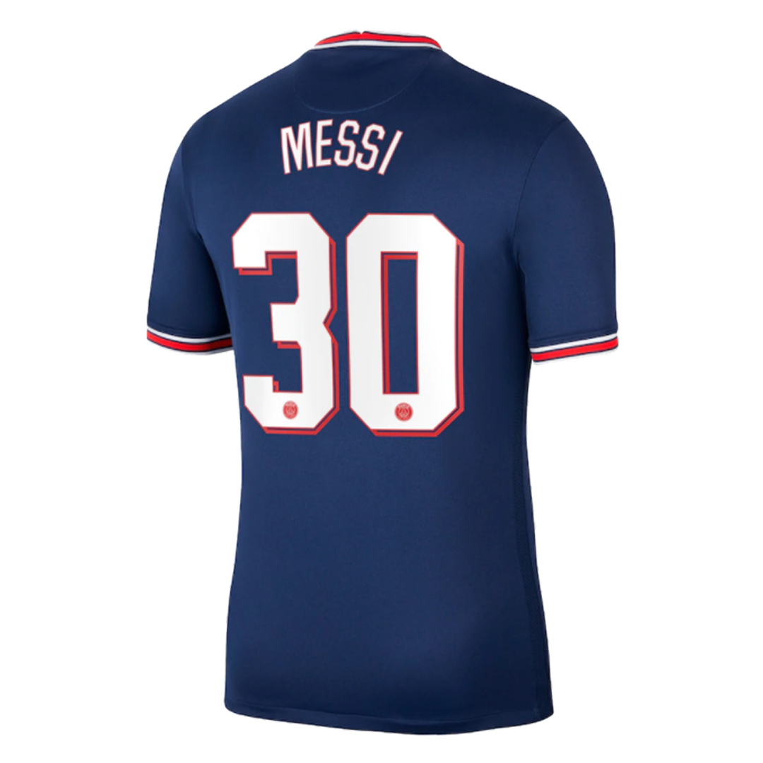 Authentic Messi #30 PSG Home Jersey 2021/22 By Jordan -UCL Edition ...